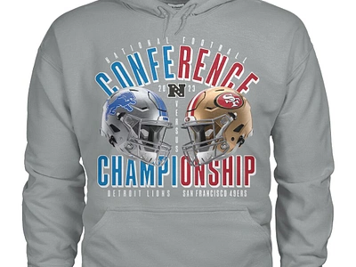 49ers vs Detroit Lions 2023 NFC Championship Hoodie