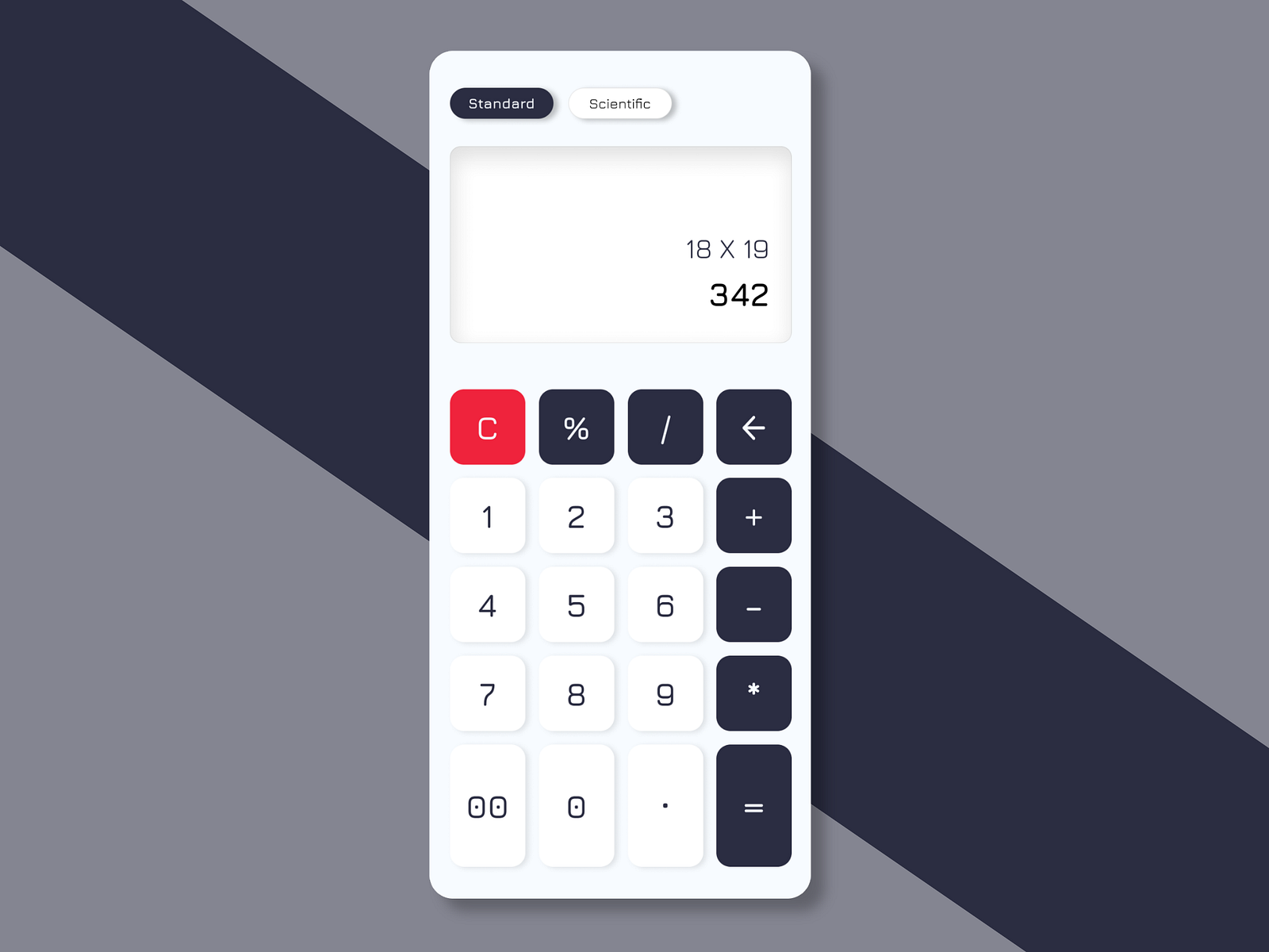 Design for an Easy-to-Use Online Calculator by Rakshanda Giri on Dribbble