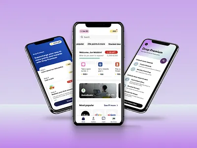 Drop App Mockup app app design appdesign design figma mockup ui uiux uxui