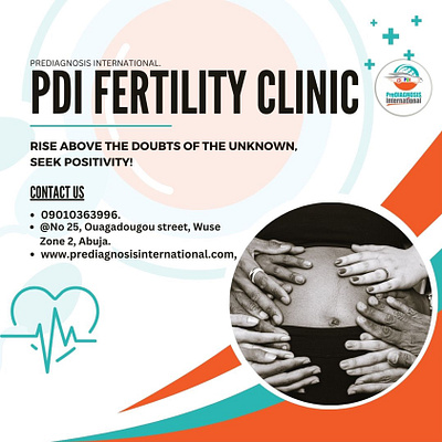 PDI FERTILITY CLINIC branding graphic design