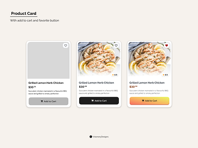 Product Card app card design ecommerce figma product web