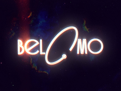 Belomo Space Logotype branding design graphic design illustration logo space typography