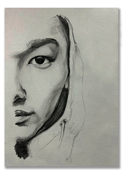 Some graphic works bw grapchic pencil art pencilart portrait realism