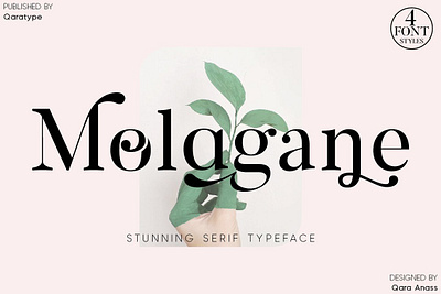 Molagane | Fancy Serif Typeface american art avant garde avenir bauhaus chillwave circle circled classic clean contemporary