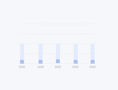 Bar chart loading animation bar chart loading lottie svf vector