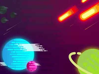 Liquid Space adobe illustrator illustration space