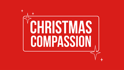 Christmas Compassion campaign christmas church design local missions print