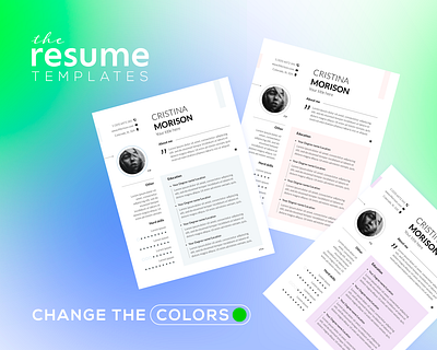 Free Simple Bright White Resume Template in Google Docs & Word brightwhitedesign careeradvancement freedownload googledocs resumetemplate word