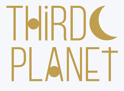 Third Planet Branding Project astrology branding graphic design logo logo type retail retail design signage typography