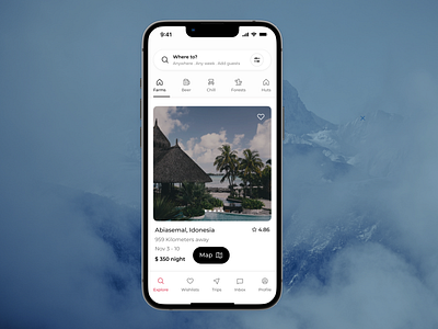 Airbnb App UI Design. design figma mobile design product designer ui ui redesign user interface