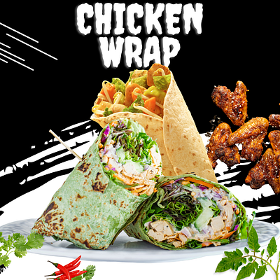 Social Media Content | Instagram branding chicken design foodpost instagram maxicanfood socialmediacontent wrap