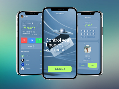 Finance App Concept app design application design bank app banking concept design finance finance app fintech investment mobile mobile ui money payment transaction ui ui design user interface