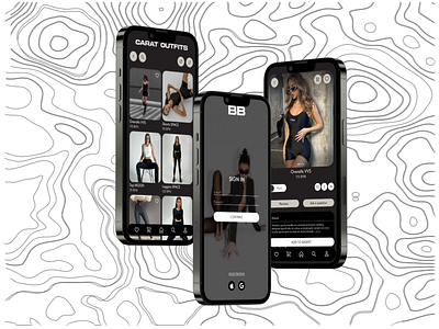 BELARUSIAN BRANDS APP app mobile app ui uxui web design