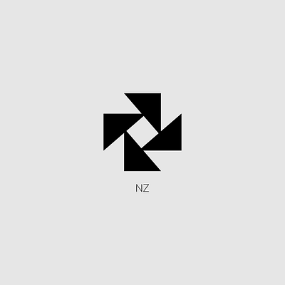 NZ logo branding graphic design logo