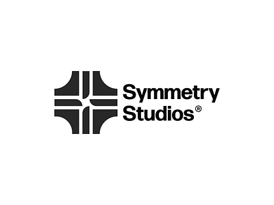 Symmetry Studios® brand logo branding business logo design graphic design grid logo grid logo design logo logo design logo designer logos logotype studio logo