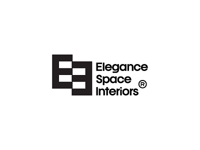 Elegance Space Interior branding design graphic design interior business logo interior logo interior logo design interior logos logo logo design logo designer logos logotype
