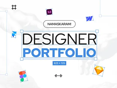 Personal Designer Portfolio branding designer designer portfolio landing page personal branding personal portfolio portfolio portfolio design self branding ui ui design ui designer portfolio