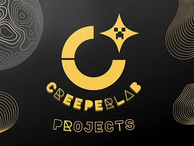 CreeperLAB banner branding graphic design logo