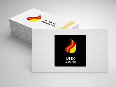 DMR resources oil company logo 3d branding graphic design logo ui