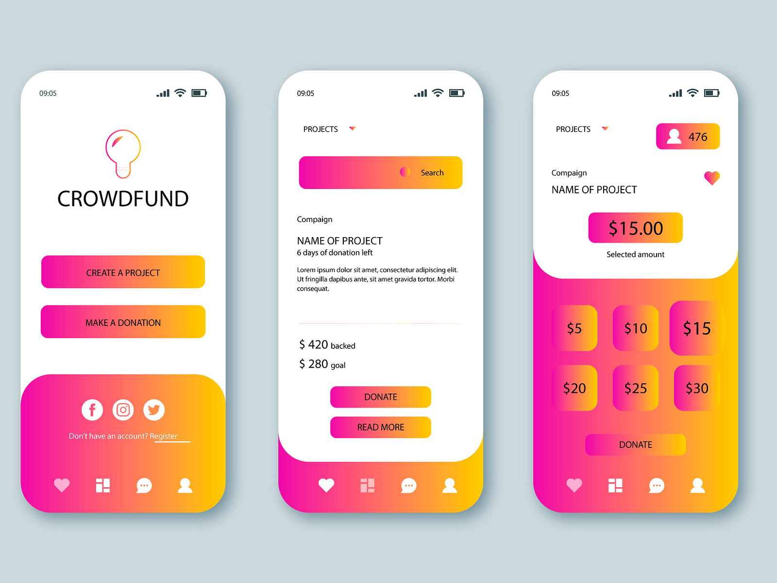 crowdfunding-app-design-by-arojit-mondal-on-dribbble