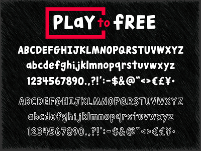 Play to Free Branding Project alwaysbecoloring branding design font graphic design logo procreate typography