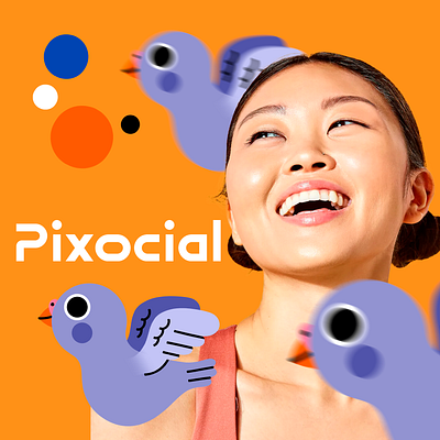 Pixocial - Sticker Pack 2 app beautyplus illustration ilustración jhonny núñez keyvisual pixocial vcus