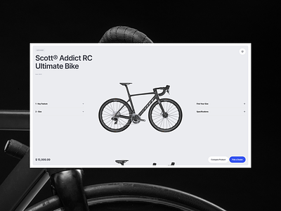 SCOTT STORE CONCEPT 2024 bicycle concept store ui
