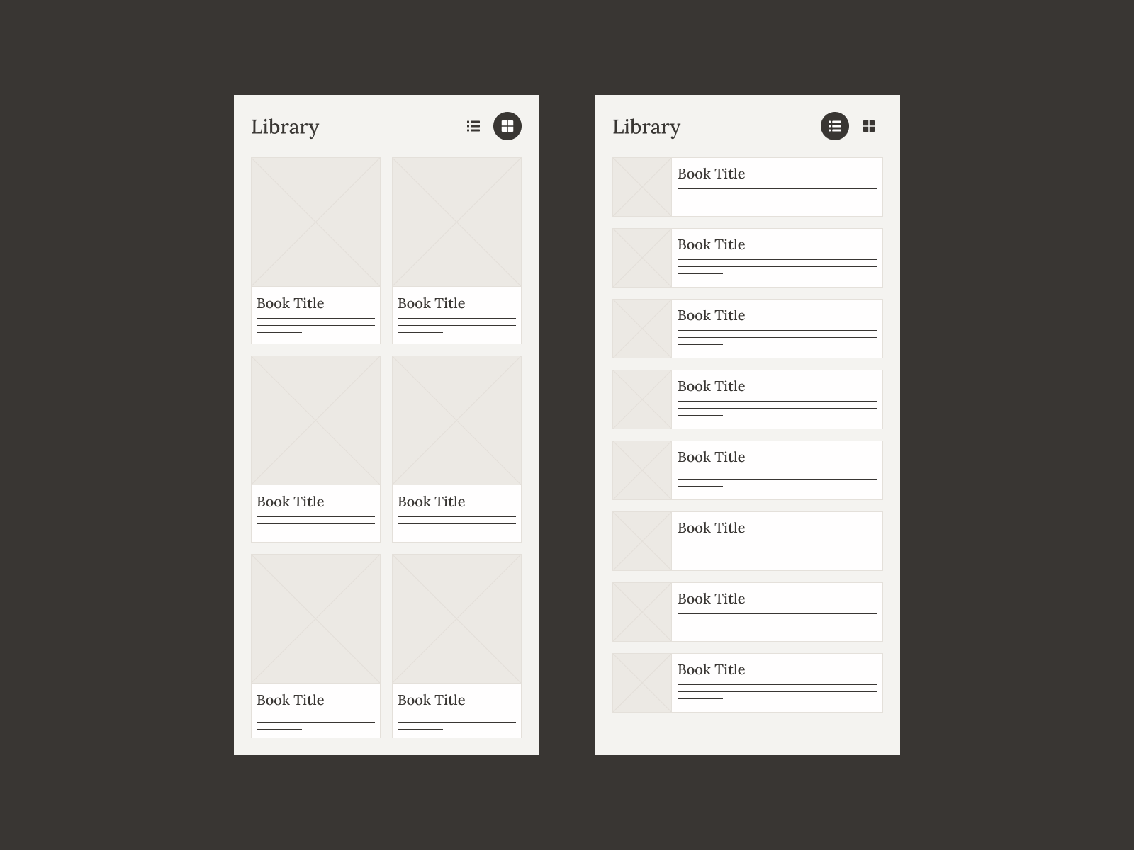 Grid And List View
