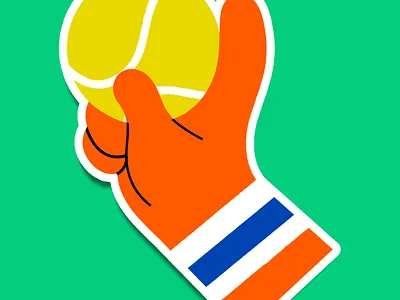 The Ball ball freelance hand illustration ilustración jhonny núñez sport tennis vector