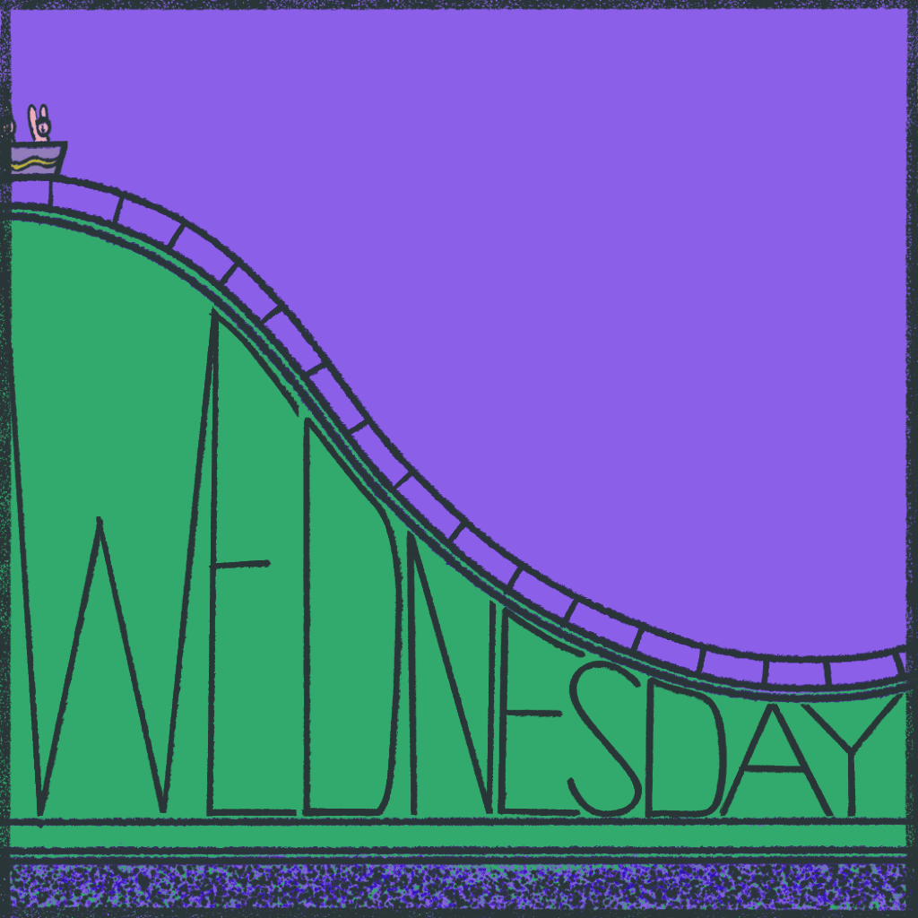 Happy Wednesday 2d animation adobe adobe animation adobe fresco animated gif animation fresco animation fresco motion happy wednesday illustration social media gif