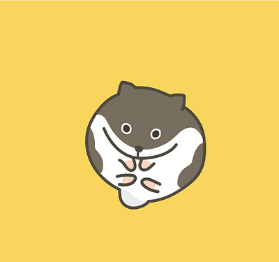 Traumatize Ball graphic design hamster illustration illustrator pet