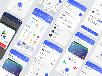 E-wallet | Fintech | eBanking app design banking e wallet figma finance fintech payment app ui ux