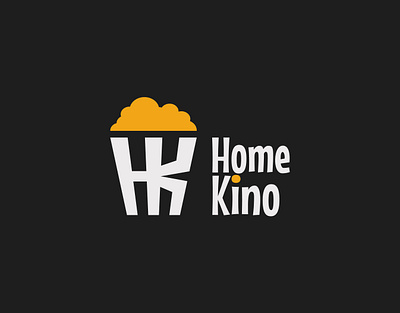 Home Kino | Brand Identity abstract brand brand identity branding cinema design film graphic design hk logo logo design logotype movie popcorn theatre typography ui