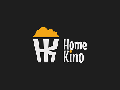 Home Kino | Brand Identity abstract brand brand identity branding cinema design film graphic design hk logo logo design logotype movie popcorn theatre typography ui