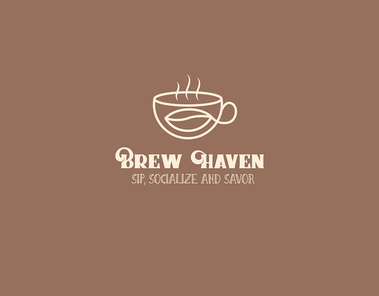 Brew Haven Coffee Shop Logo by Designerhubbb87 on Dribbble