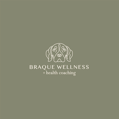 Braque Wellness branding design graphic design identity illustration logo vector