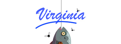 Virginia Original Story art character comics drawing funny graphic design illustration stickers vector virginia