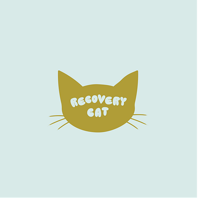 Recovery Cat brand design brand identity branding logo logo design