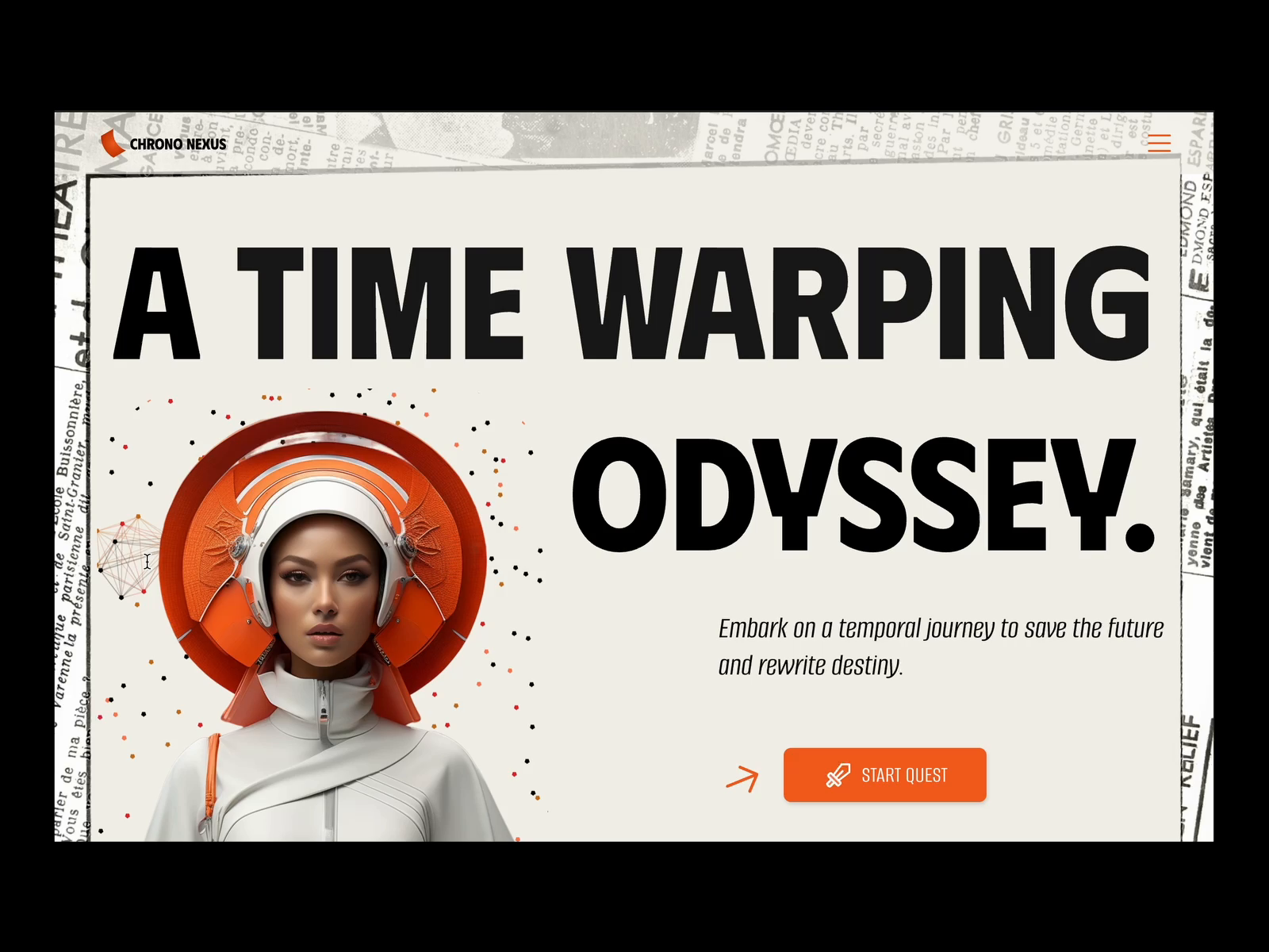 Example of Custom Framer Landing Page 