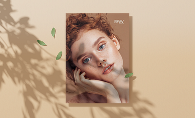 Raw Makeup - Brand Identity banner bra branding cover design flyer graphic design illustration logo ui vector