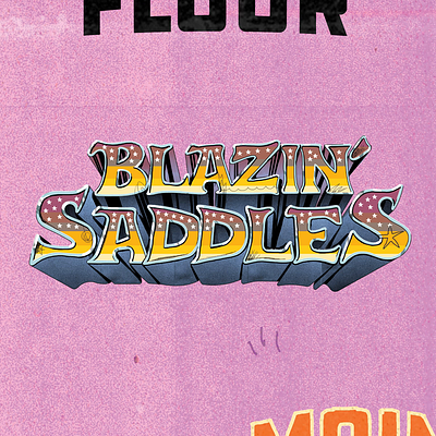 Blazin' Saddles Fest / Branding animation art branding design digital art digital illustration graphic design illustration logo motion graphics wacom
