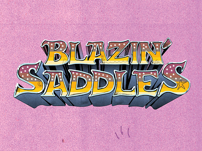 Blazin' Saddles Fest / Branding animation art branding design digital art digital illustration graphic design illustration logo motion graphics wacom