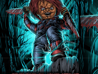 CHUCKY apparel blood character chucky chucky doll clothing clothing brand halloween horror horror art horror movie knife metal band monster music nft nft art nft artist scary spooky