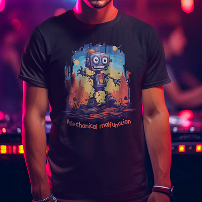 Mechanical Malfunction T-shirt Design