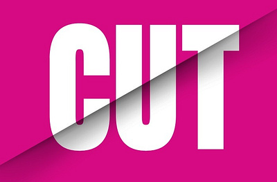 CUT Desing 3d branding design graphic design illustration logo motion graphics poster ty vector