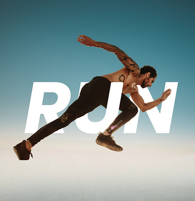 RUN 3d animation branding design fitness graphic design logo motion graphics p poster