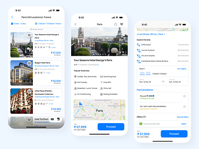 Travel App - Post 3 booking business app flight booking hotel booking hotels icons itinerary mobile mobile app payment photography planner product design rentals stays tourism travel planner ui design universal app vacation