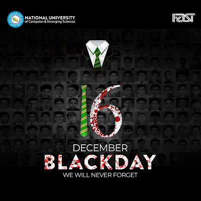BlackDay | 16 Dec 16 dec 2016 aps peshawar blackday graphic design peshawar aps attack post