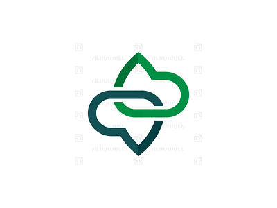 Letter S Chat Logo art branding chat design double flat graphic design initial leaf letter line logo message minimal monoline nature s sale talkl tech