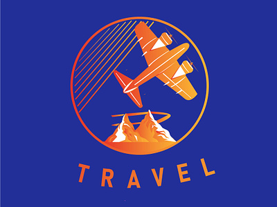 Travel Logo Design adventure logo branding business logo flat logo minimalist logo modern logo tour logo tourism logo travel travel agency logo travel booking travel logo travel logo design traveling logo vector